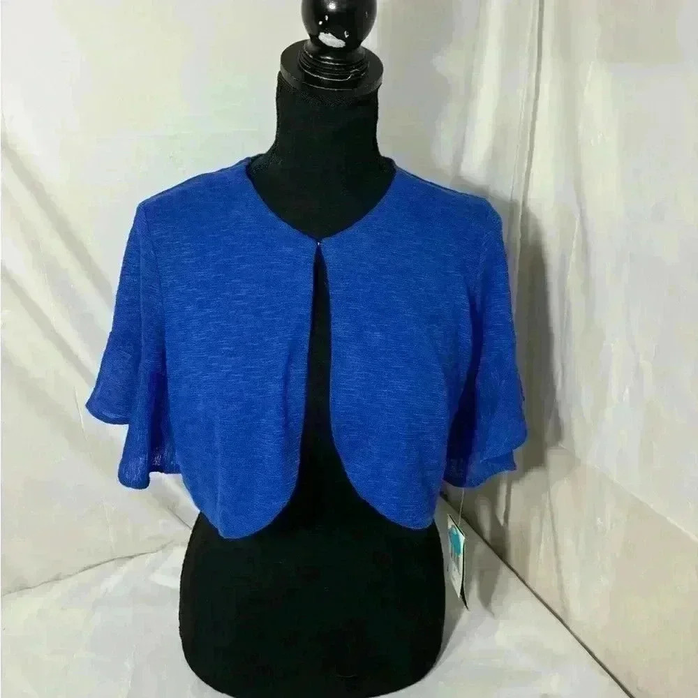 New with tags, womens size small shawl jacket, #A022